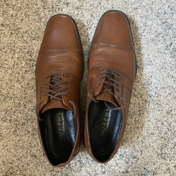 J. Murphy Men’s Dress Shoes Sz 10 - Picture 1 of 6